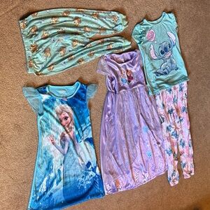 Disney Character Pajama Set for Kids